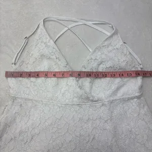 Showpo White Lace Wedding Party Dress‎ Size 10 thumbnail 9