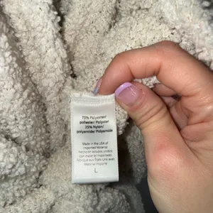 Beyond Yoga Cardigan Women Large Cream‎ Excellent Tie Waist Popcorn Knit Wrap thumbnail 5