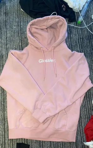 Glossier Pink Hoodie thumbnail 1