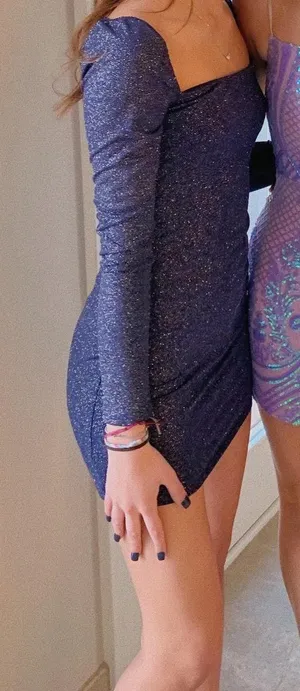 Lucy in the Sky Blue Mini Dress thumbnail 1