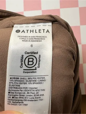 Athleta trouser pants brown earthy fall casual professional 6 straight leg thumbnail 6