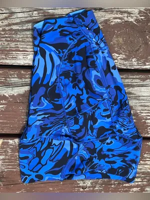 Lululemon Women’s Fast And Free HR Short 6" Pockets Galactic Cobalt Blue|Size:0 thumbnail 10