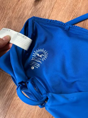 Hollister blue large swim top thumbnail 2