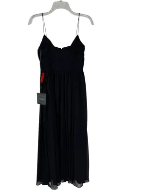 NWT Mac Duggal Ieena 70099 Faux Wrap Black Formal Dress Size XS thumbnail 4