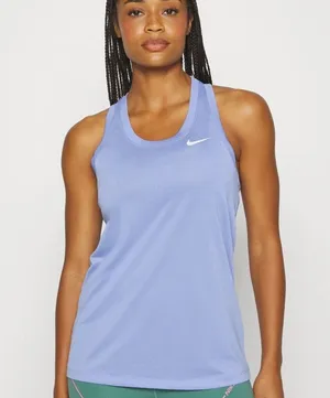 Nike Performance lilac lavender purple active racerback tank top size large NWOT thumbnail 1