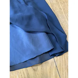 Azazie Bridesmaid Dress Blue Size A0‎ Midi A Line Flare Polyester Formal Wedding thumbnail 9