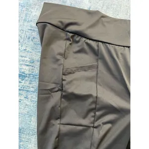 NWT! YMI Black Tight Athletic Shorts with Pocket Large thumbnail 3