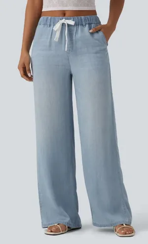 Halara casual drawstring pants *petite thumbnail 1