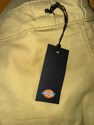 NWT Dickies REGULAR FIT CROP CARGO PANT In Stonewashed Dark Khaki Utility Work thumbnail 9