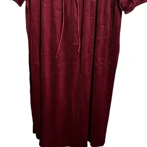 Baltic Born Gabriella Merlot Satin Midi Dress nwt‎ thumbnail 3