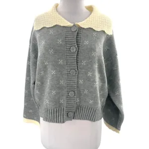 Jacquie the‎ Label Georgia Contrast Collar Cardigan thumbnail 5