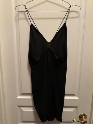 H&M Mini Dress Black thumbnail 2