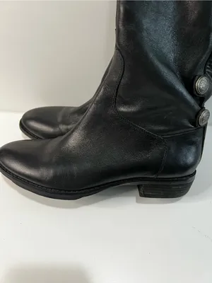 Arturo Chiang Enchante Black Leather Equestrian Riding Boots thumbnail 5