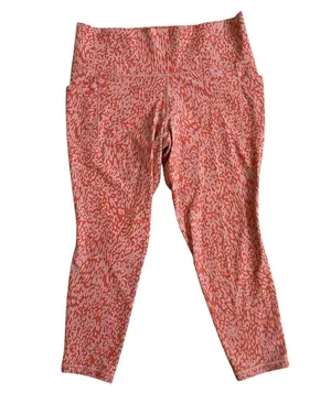 Athleta Salutation Stash Pocket II Printed 7/8 Tight Leggings Women’s Size XL thumbnail 3