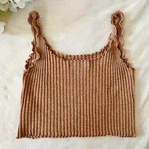 Boutique Tan Rib Knit Set thumbnail 4