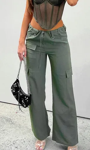 White Fox Boutique Headsprung Cargo Pants thumbnail 1