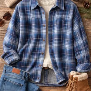 VTG L.L.Bean Women's Blue Jacket Med pet VGUC thumbnail 1