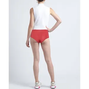 Calle‎ Del Mar Aza Ziegler Red Ribbed Knit Hot Pants Shorts – Size M thumbnail 7