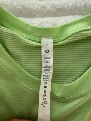 Green Lululemon Top Swiftly Tech Long Sleeve thumbnail 3