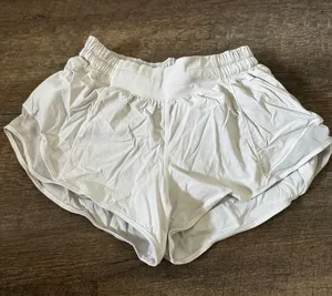 Lululemon White Hotty Hot Shorts 2.5” thumbnail 1