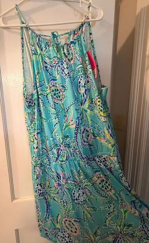 Lilly Pulitzer Romper Dress Blue thumbnail 1