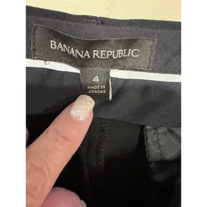 Banana Republic Ryan Dress Pants Black Women’s Size 4 Excellent Condition thumbnail 4