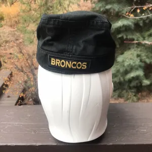NFL Denver Bronco's Football Black Women's Hat Size S/M thumbnail 4