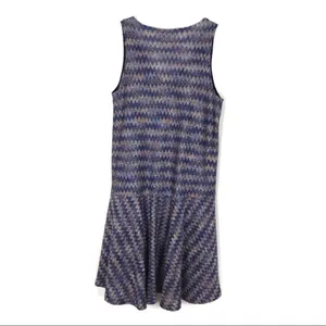 Anthro Maeve | Westwater Knit Zigzag Dress OUTER ONLY M thumbnail 5