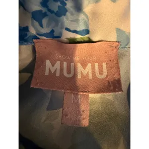 Show Me Your Mumu Best Day Button Up Women Medium Blue Floral Satin Boho Cottage thumbnail 8
