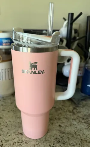 pink Stanley 40oz tumbler thumbnail 1