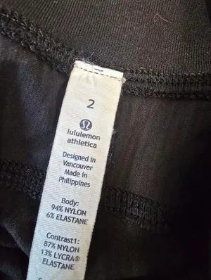 {2} Lululemon In Flux Harem Jogger Pant Black thumbnail 8