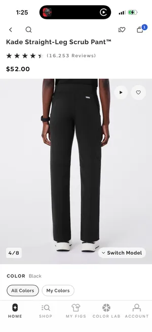 Kade FIGS Scrub Pants thumbnail 2