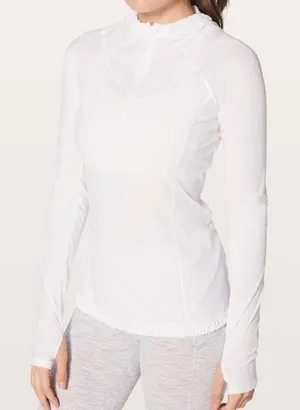 Lululemon Water Bound Hoodie UV Sun Protection for hot weather Size 10 NWT thumbnail 1
