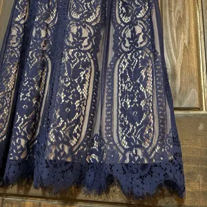 Altar’d State navy blue lacy dress Medium NWT thumbnail 2