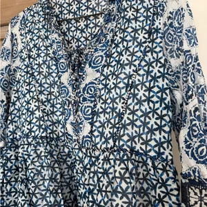 Maje cotton dress tunic thumbnail 4