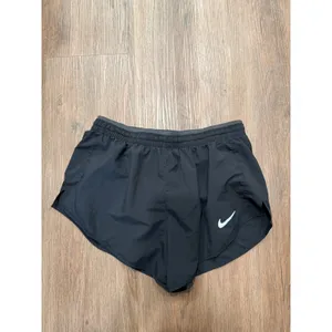 Nike Dri-FIT Womens Black Running Shorts Size Medium Liner‎ Back Pocket 3316 thumbnail 2