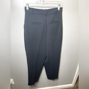 Aritzia Wilfred Vogue Pants Size 6 Black Plated Wool‎ Women's thumbnail 2