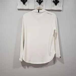 Peter Millar Pullover L White Quarter Zip Golf Tennis thumbnail 2