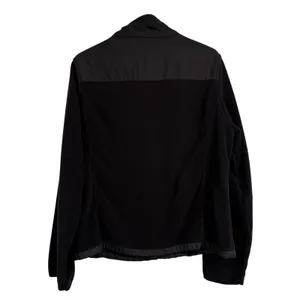 Snozu Women XL Fleece Jacket Black‎ Purple Zip Pocket Outdoor Casual Outdoor thumbnail 5