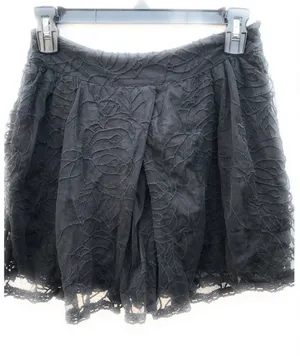 Free People Black‎ Lace Skirt thumbnail 1