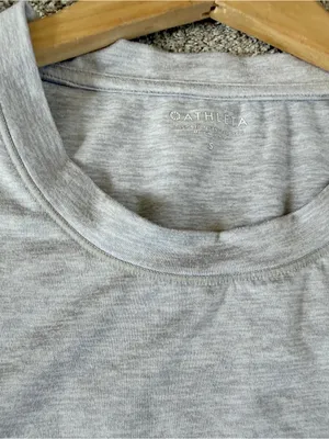Athleta Women’s Uptempo Top Shirt Longsleeve Cozy in Gray S thumbnail 13