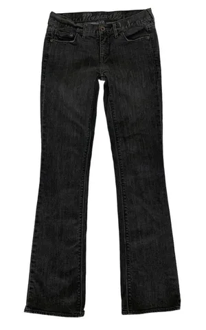 Madewell Jeans Womens‎ 25x32 Gray Bootcut Denim Classic Vintage Style thumbnail 1