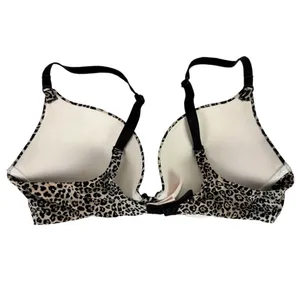 Victoria’s Secret Push Up Bra Sz 34C Leopard Print thumbnail 2
