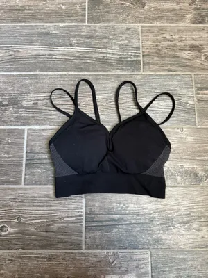 Zella Body Low Impact Rhythm Sports Bra Black M thumbnail 2