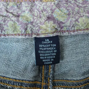 Ashley by 26 International‎ Jeans Womens 14S (34x28) Bootcut Stretch Denim Y2K thumbnail 11