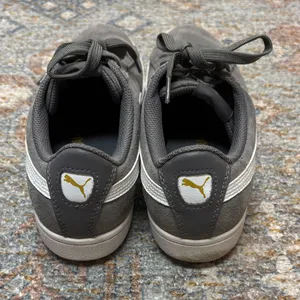Puma Women's Gray and White Sneakers thumbnail 5