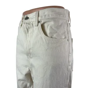 Levi's 70s High Slim Straight Leg Women's White High Rise Denim Jeans Size 27 thumbnail 2
