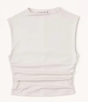 Abercrombie ruched top thumbnail 2