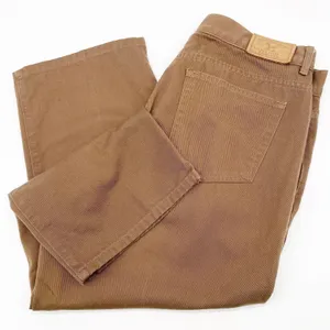 LAUREN Ralph Lauren Womens 10 Capri‎ Pants Medium Brown 100% Cotton Chino thumbnail 3