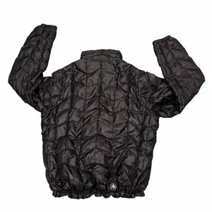 Marmot Black Quilted 800 Fill Goose Down Puffer Jacket Coat Medium thumbnail 6